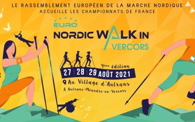 Les inscriptions en ligne pour l’Euro NordicWalkin’Vercors 2021 sont ouvertes !