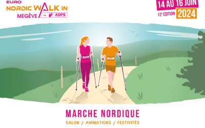 Les inscriptions en ligne pour l’Euro NordicWalkin’Megève 2024 sont ouvertes !