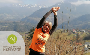 Le travail postural en marche nordique